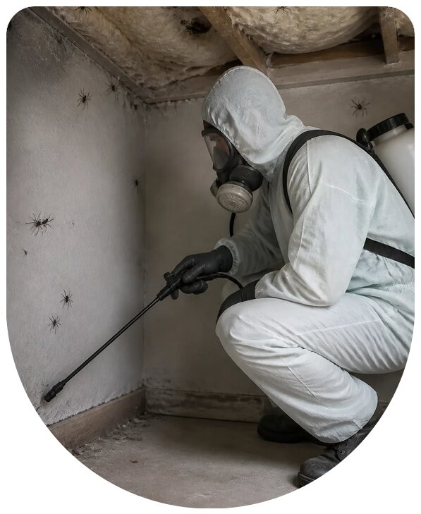 Профессиональное уничтожение пауков в Гулькевичах с гарантией
